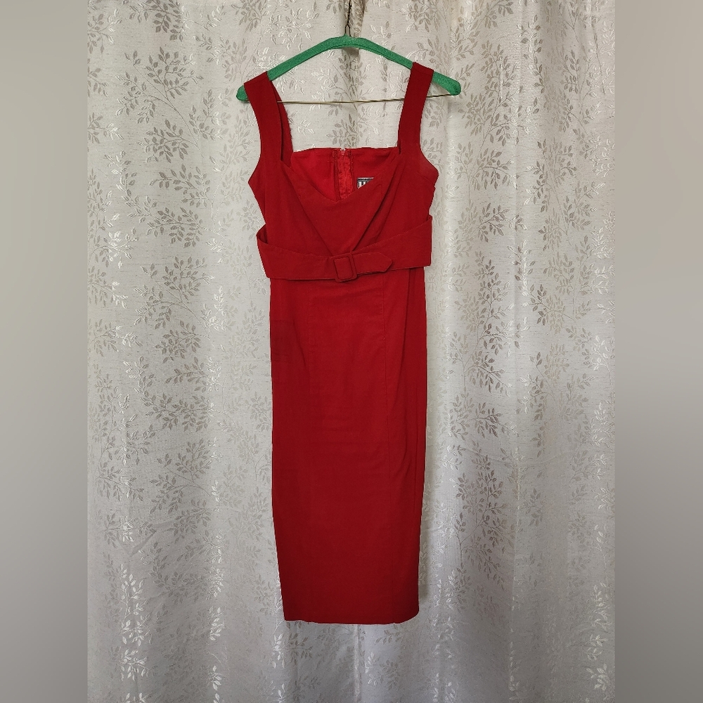 Red Pinup Couture Dress